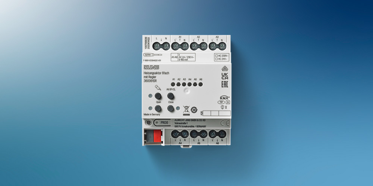 KNX Heizungsaktor 6-fach bei Stefan Brandl Elektrotechnik in Hessisch Lichtenau